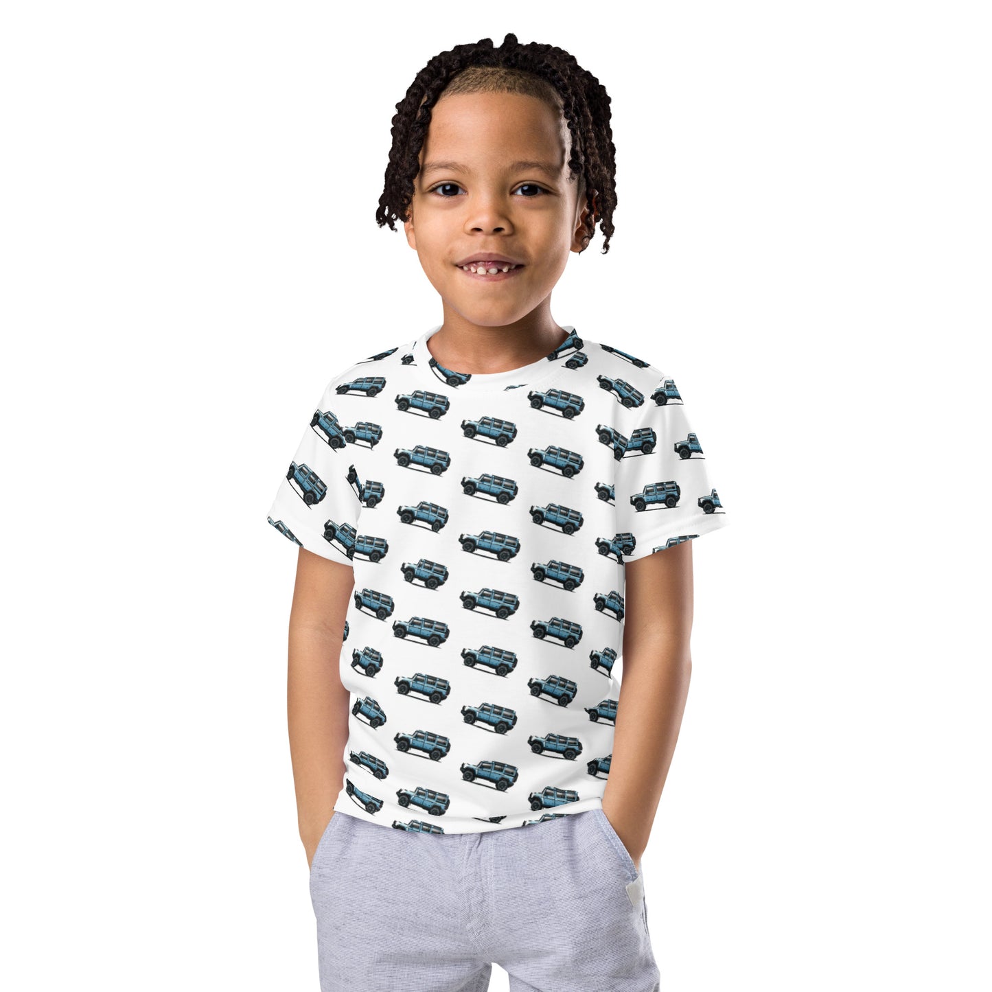 Exploring Eldoret Blue and Scottish White - Toddler and Youth Tee